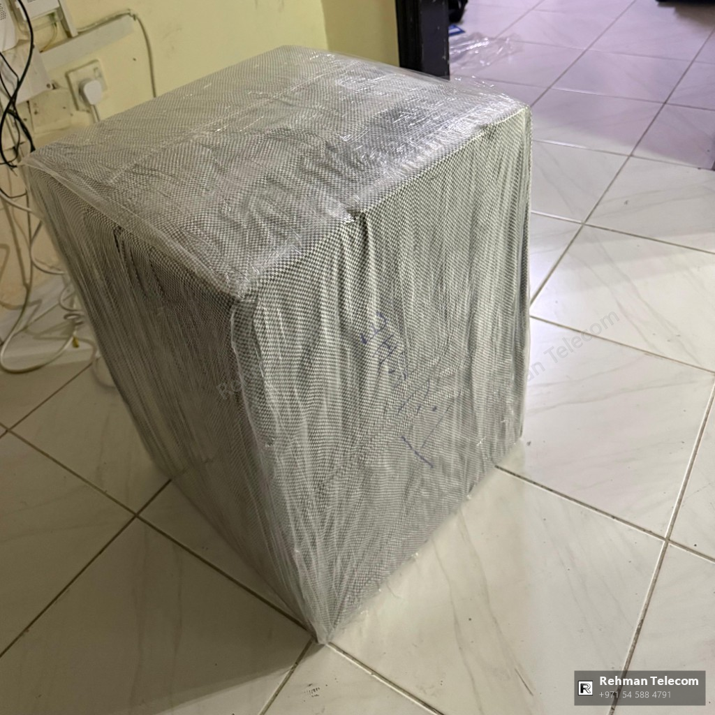 Rehman Telecom stretch wrap cargo packing